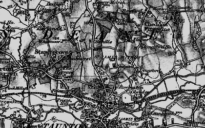 Old map of Wellsprings in 1898