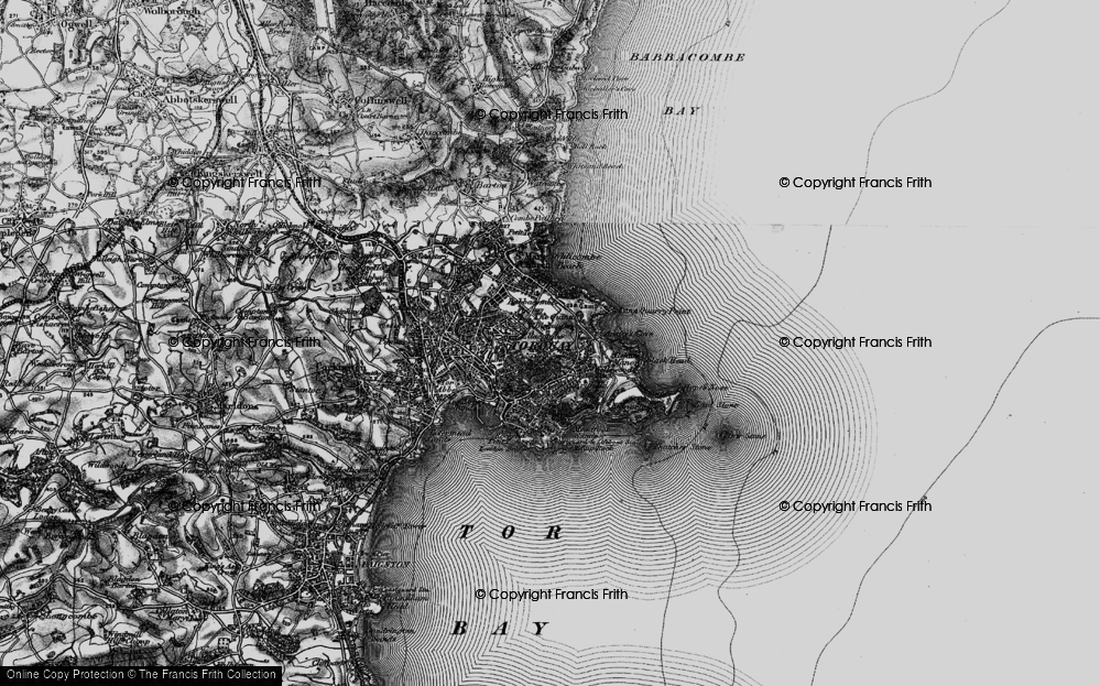 Old Map of Wellswood, 1898 in 1898