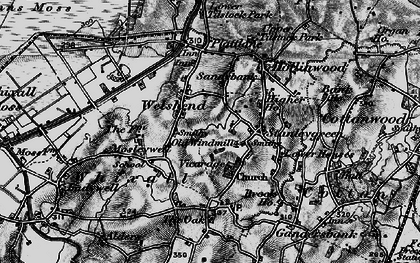 Old map of Welsh End in 1897