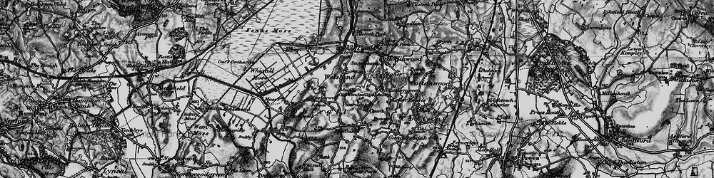 Old map of Welsh End in 1897