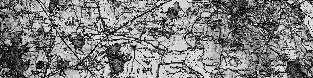 Old map of Brynallt in 1897