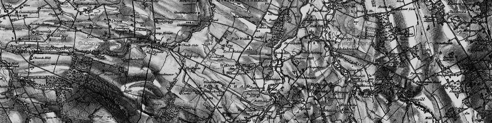 Old map of Bellbridge in 1897