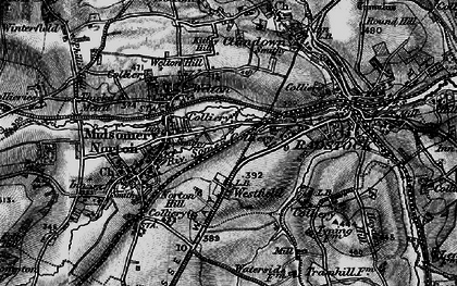 Old map of Welton in 1898
