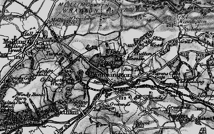 Old map of Bull Bank in 1898