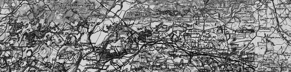 Old map of Bull Bank in 1898
