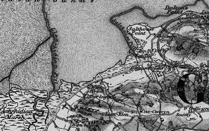Old map of Wernffrwd in 1897
