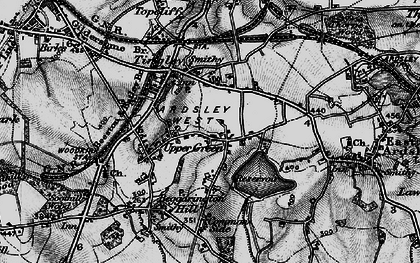 Old map of West Ardsley in 1896