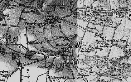Old map of West Ashling in 1895
