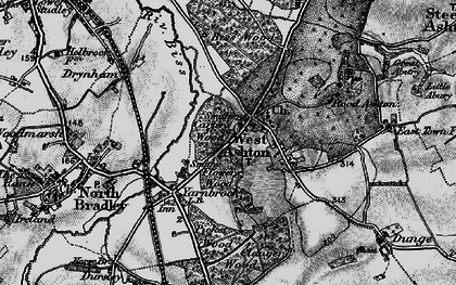 Old map of Rood Ashton in 1898