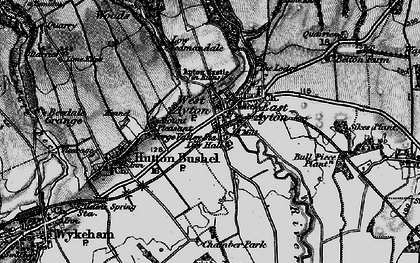 Old map of West Ayton in 1898