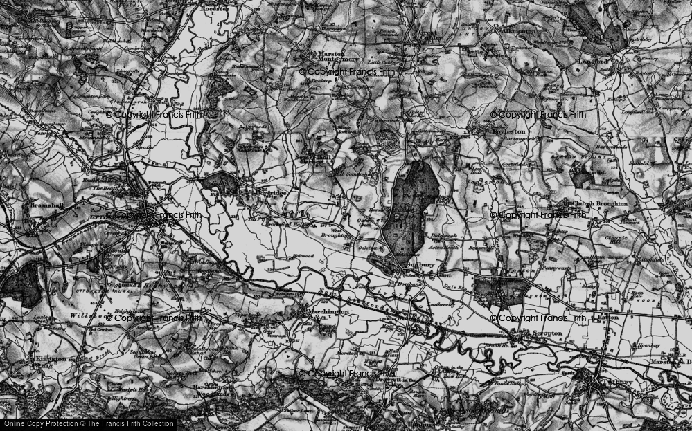 Old Map of West Broughton, 1897 in 1897