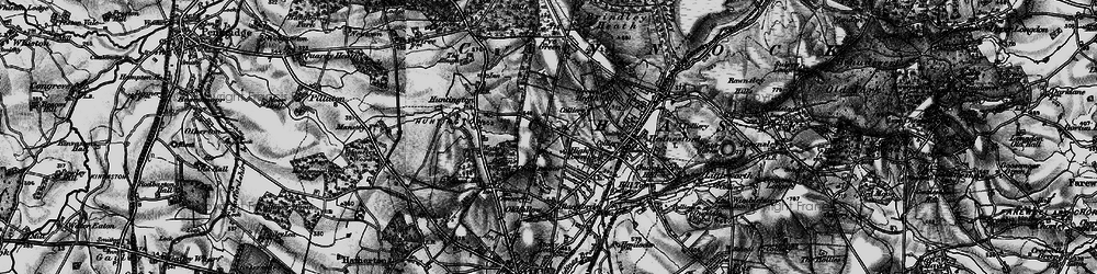 Old map of West Chadsmoor in 1898