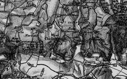 Old map of West Chelborough in 1898