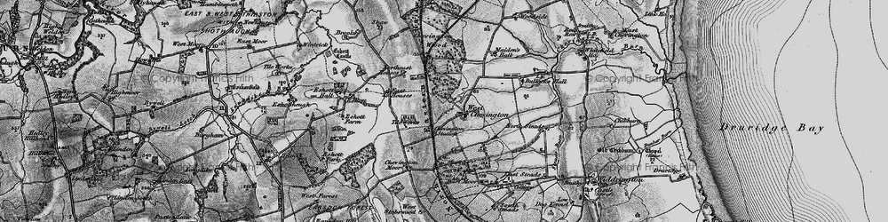 Old map of West Stobswood in 1897
