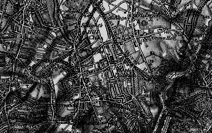 Old map of West Dulwich in 1895