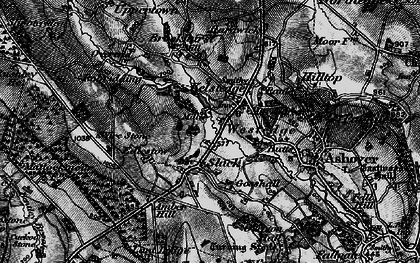 Old map of West Edge in 1896