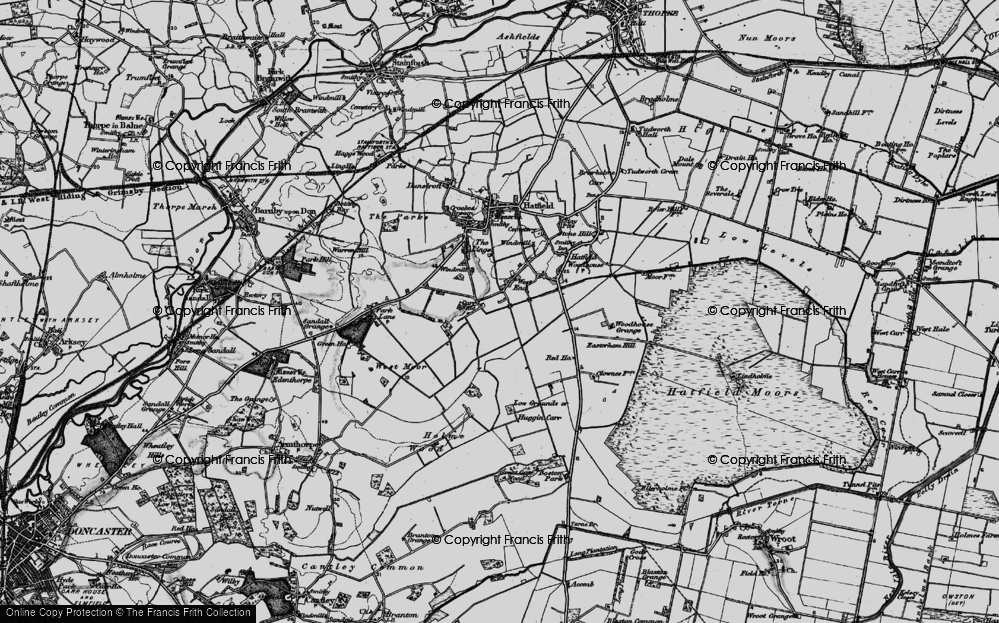 Old Map of West End, 1895 in 1895