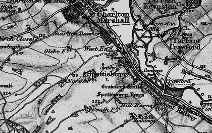Old map of West End in 1895