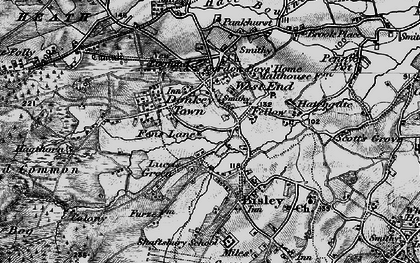 Old map of West End in 1896