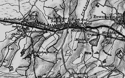 Old map of West End in 1897