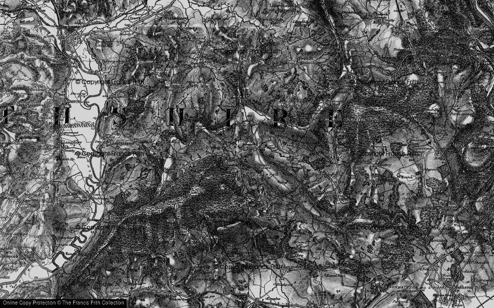 Old Map of West End, 1897 in 1897