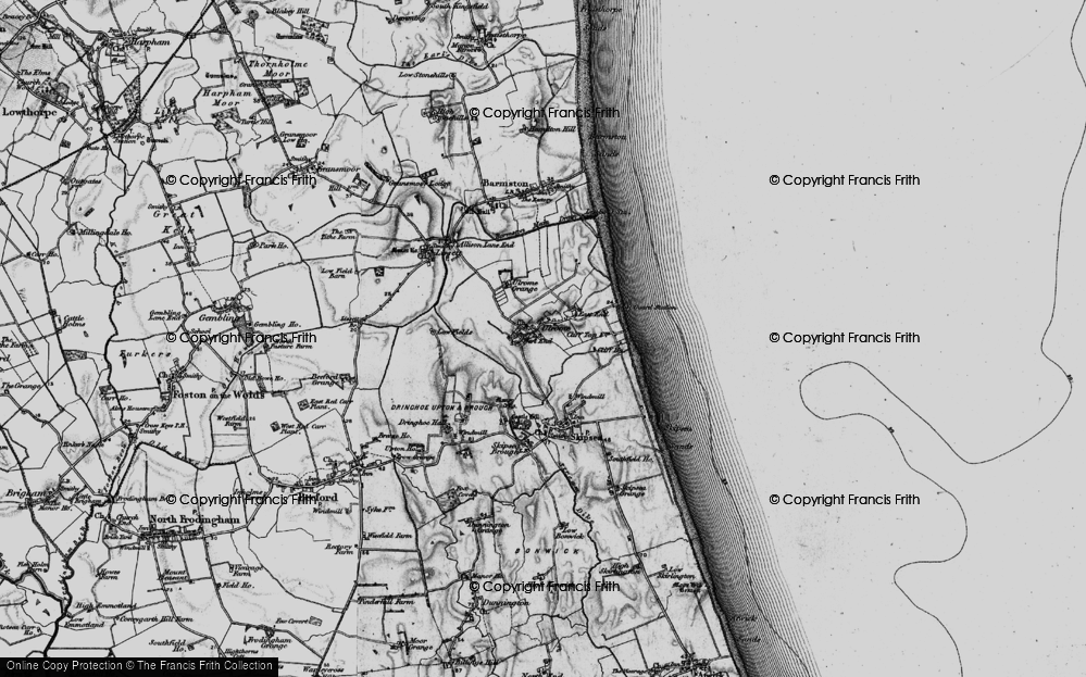 Old Map of West End, 1897 in 1897