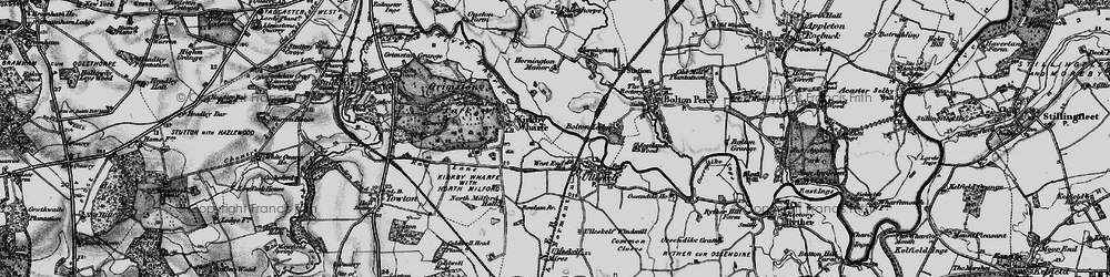 Old map of West End in 1898