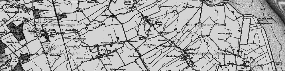 Old map of West End in 1899