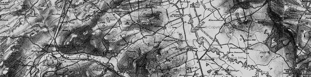 Old map of West Flodden in 1897