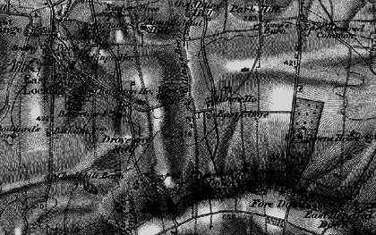 Old map of West Ginge in 1895