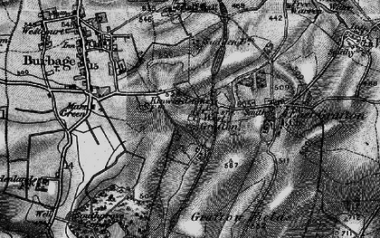 Old map of West Grafton in 1898