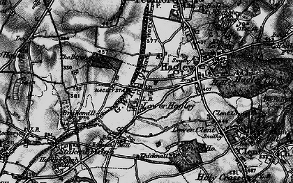 Old map of West Hagley in 1899
