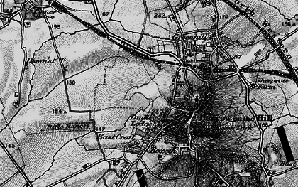 Old map of West Harrow in 1896