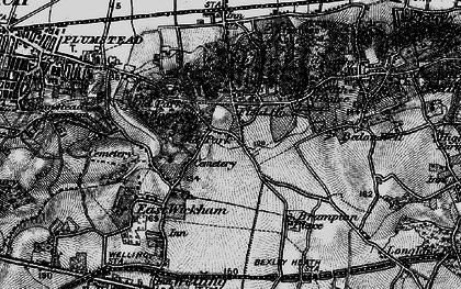Old map of West Heath in 1896
