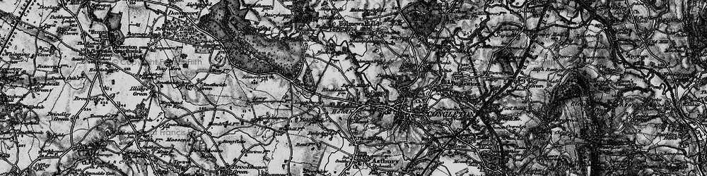 Old map of West Heath in 1897