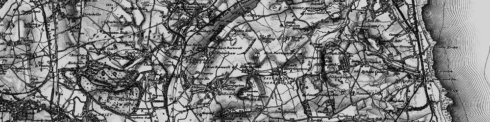 Old map of West Herrington in 1898