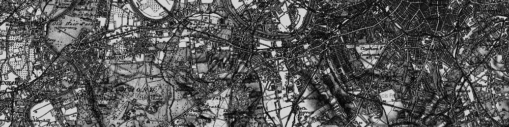 Old map of West Hill in 1896