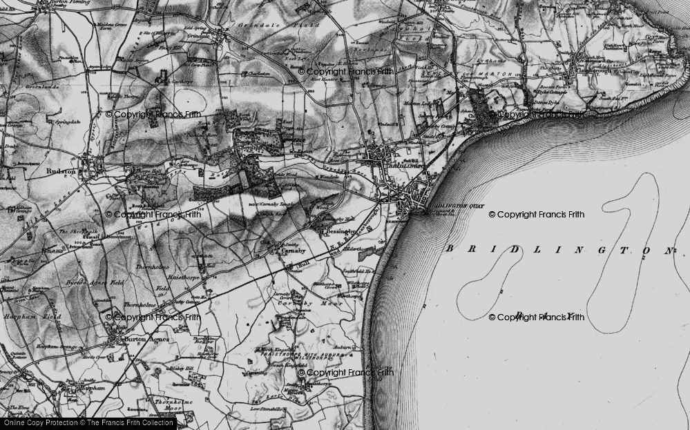 Old Map of West Hill, 1897 in 1897