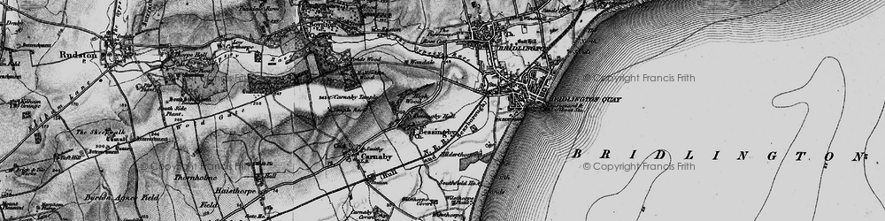 Old map of West Hill in 1897