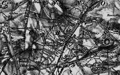 Old map of West Hill in 1898