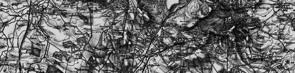 Old map of West Hill in 1898