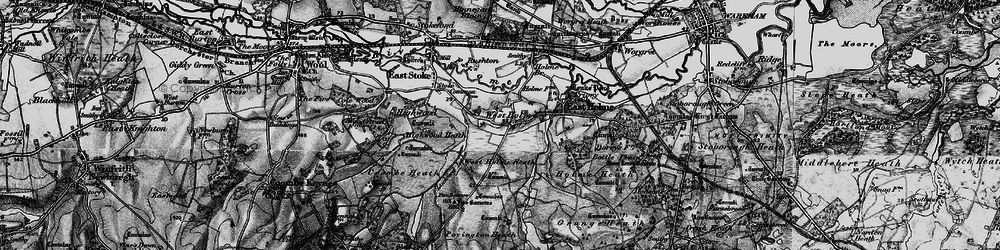 Old map of West Holme in 1897