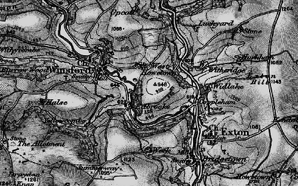 Old map of West Howetown in 1898