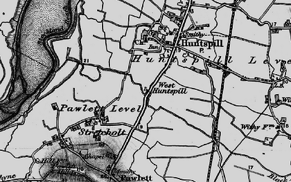 Old map of Bleak Br in 1898