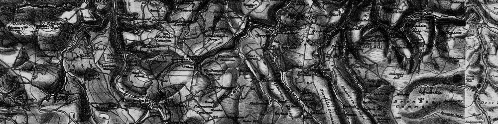 Old map of West Ilkerton in 1898