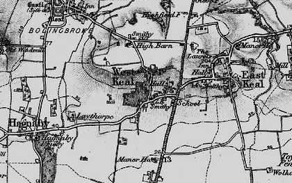 Old map of West Keal in 1899