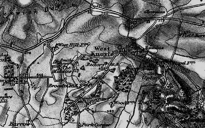 Old map of West Knoyle in 1898
