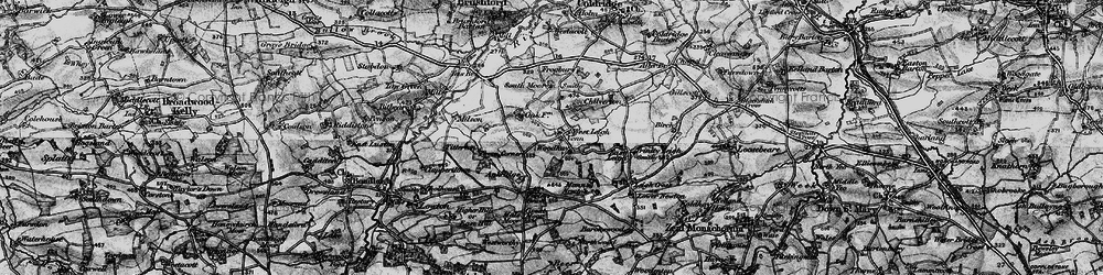 Old map of Ankridge in 1898