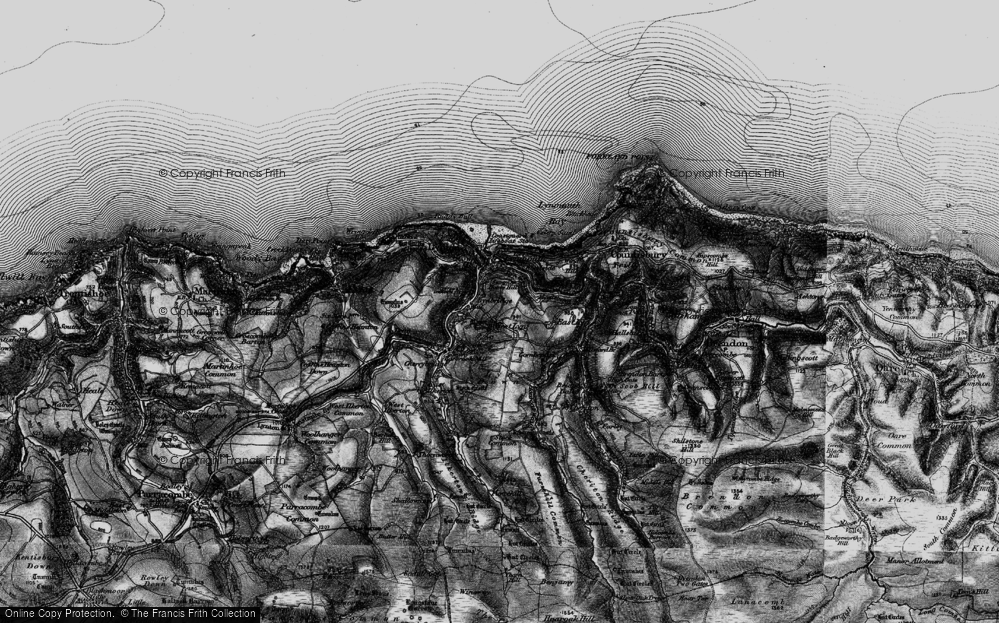 Old Map of West Lyn, 1898 in 1898