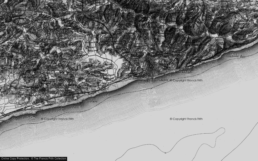 Old Map of West Marina, 1895 in 1895